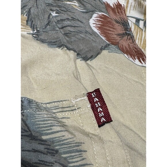 Vintage RARE Unique Tommy Bahama Hawaiian Swordfish Logo Camp Shirt Men’s XL - Picture 10 of 14